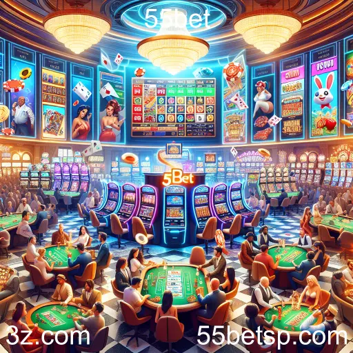 Entretenimento e Oportunidades: A Experiência de Jogo no Cassino da 55bet